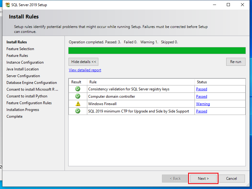 Install Microsoft SQL Server 2019 and SQL Server Management Studio