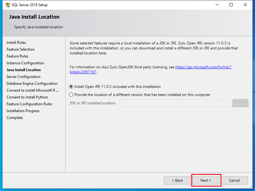 Install Microsoft SQL Server 2019 and SQL Server Management Studio