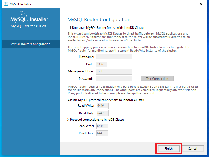 Install MySQL