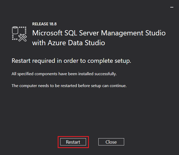 Install Microsoft SQL Server 2019 and SQL Server Management Studio