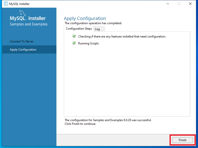 Install MySQL