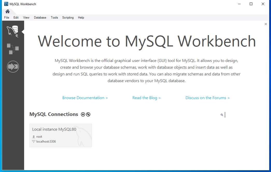 Install MySQL