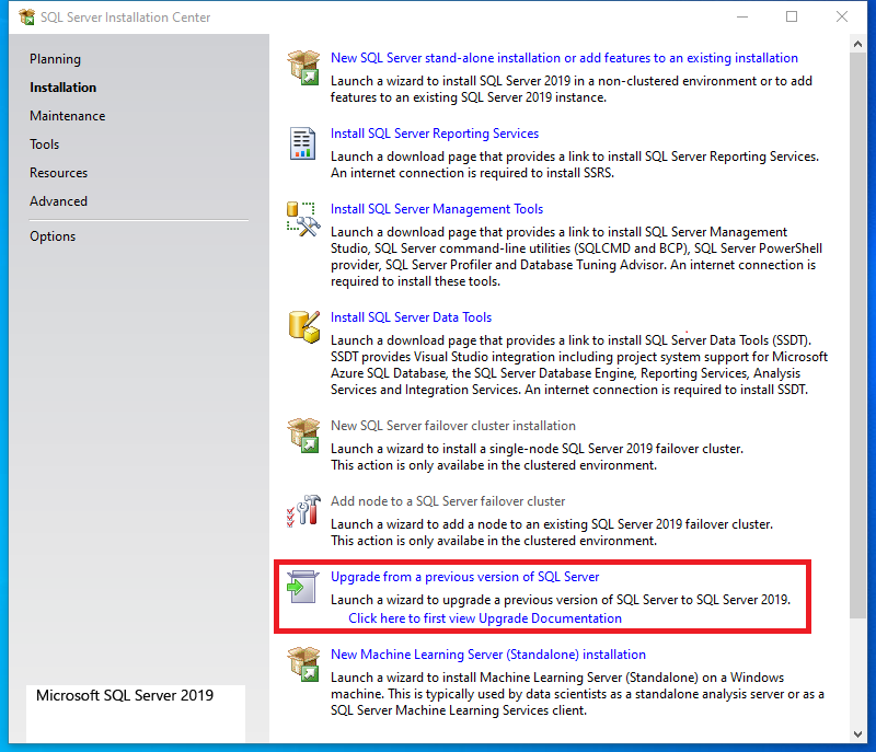 Install Microsoft SQL Server 2019 and SQL Server Management Studio