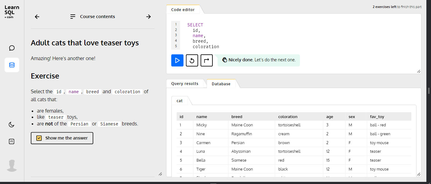 SQL Practice Set