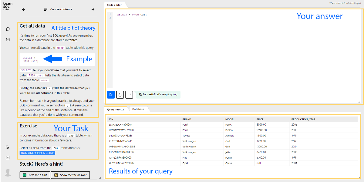 SQL cheat sheet