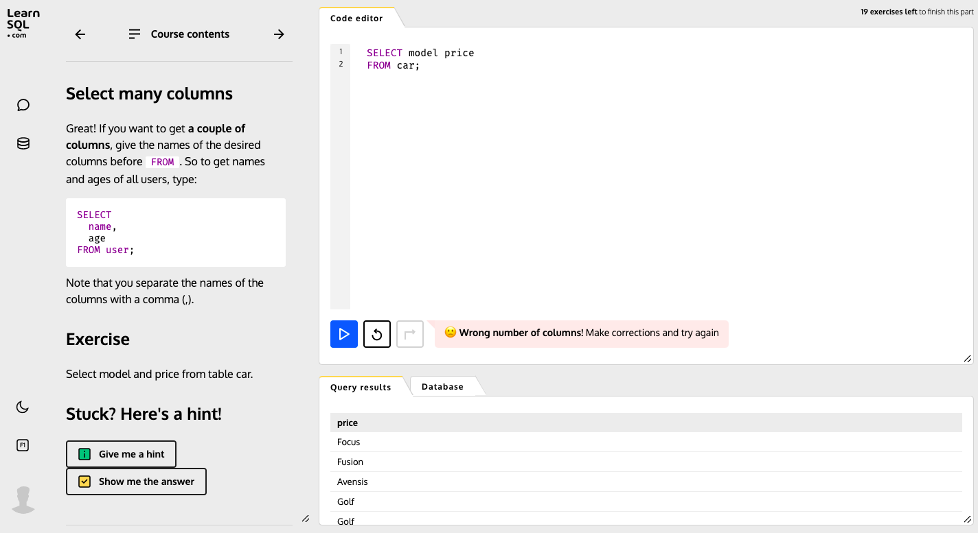 Company SQL Training Program with LearnSQL.com